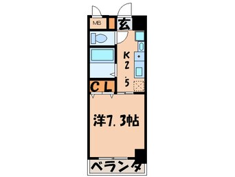 間取図 リヴェ－ル白壁