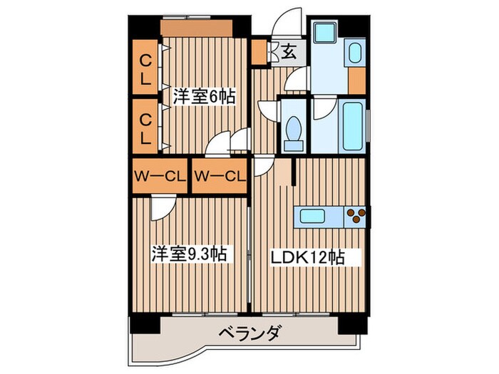 間取り図 Ｃ．Ｐ．Ｐｕｒｅ１６０８