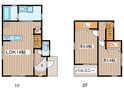 仮）西畑戸建　D棟の間取図