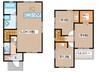 西畑戸建　A棟 3LDKの間取り