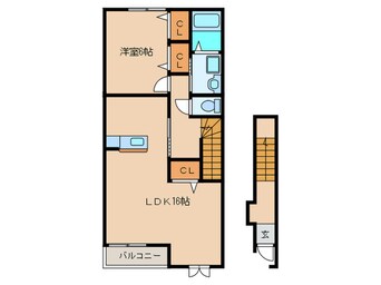 間取図 グランヒル　アルカンシェルＡ