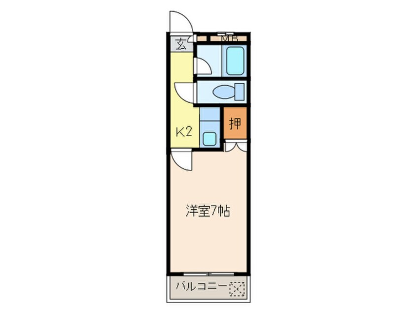 間取図 テルミ－ヌシャンブル