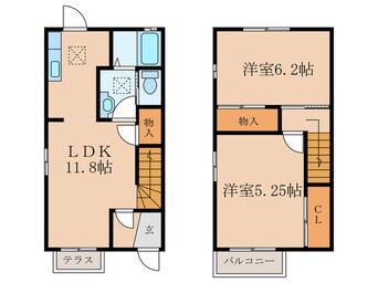 間取図 グレース大島　C棟