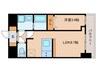 アドバンス名古屋シュテルン 1LDKの間取り