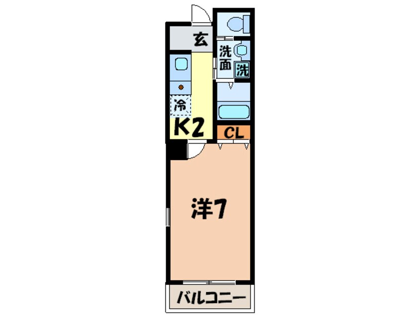 間取図 ニッシンハイツ日比野