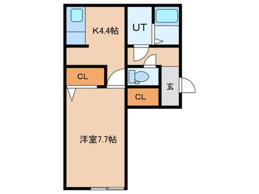 間取図 プルミエプランタン