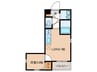 Cherim 本陣十王町 South 1LDKの間取り
