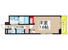 フォルシュ 1Kの間取り