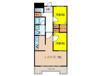 間取図 Ｃａｓａ　ｌａ　Ｐｉｌａ