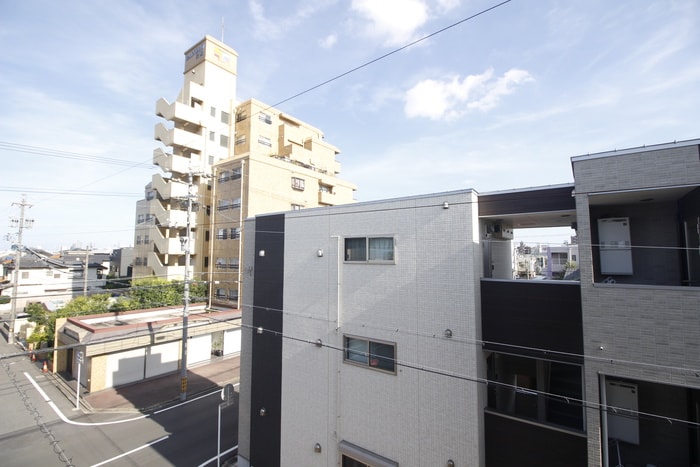 室内からの展望 ＩＨＫ天塚Ⅱ