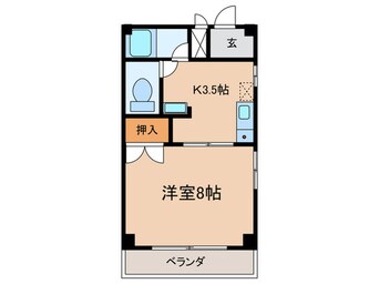 間取図 グラスペリアⅡ