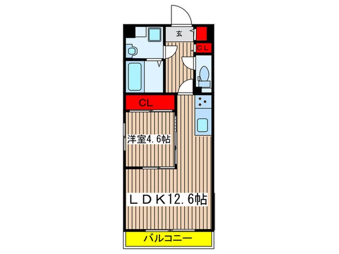 間取り図 GRANDUKE松原cuore