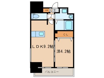 間取図 ﾌｧｽﾃｰﾄ名古屋ﾗﾌﾟｿﾃﾞｨ