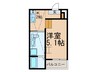 エクセル日ノ宮 1Kの間取り