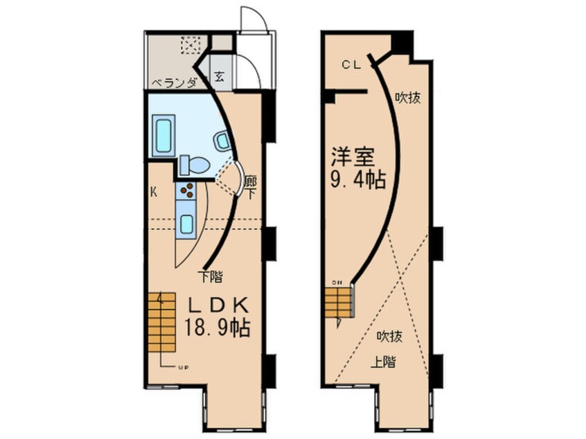 間取図 ア－クピュアモリロン