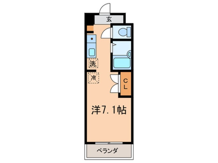 間取図 メジログランデ千代田