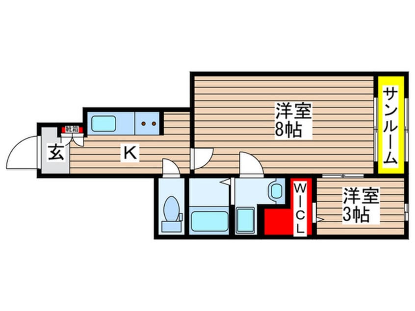 間取図 ラッフィナート