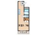プラザコレージュ 1Rの間取り