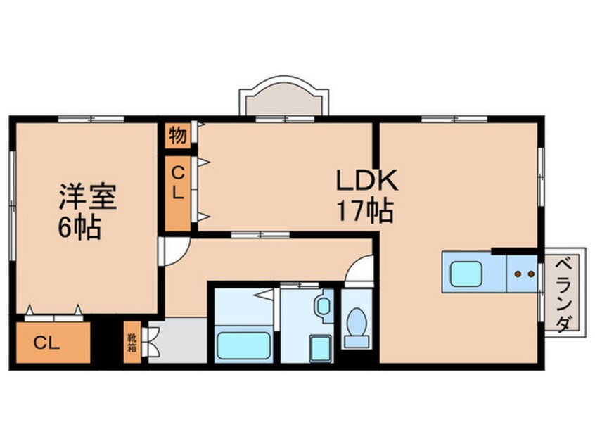 間取図 ロイヤルハイツ日和