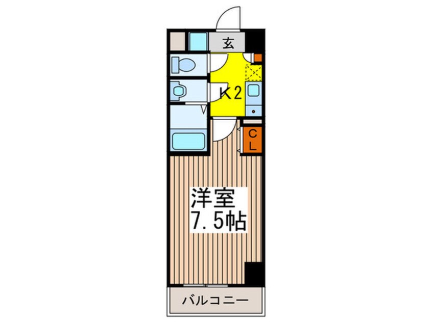 間取図 REGALO桜本町