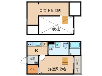 間取図 Casa Uno