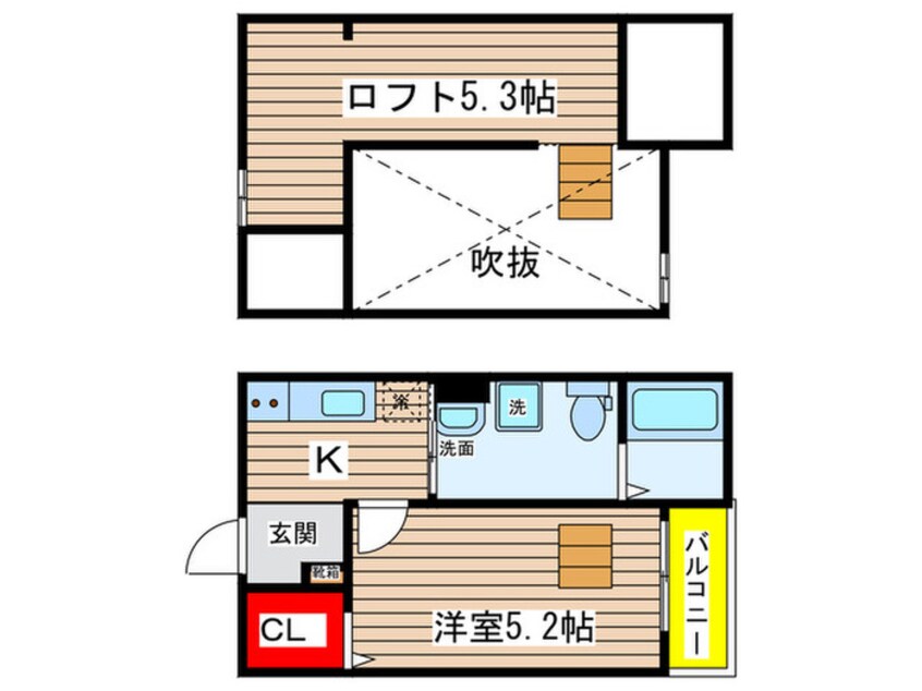 間取図 Casa Uno