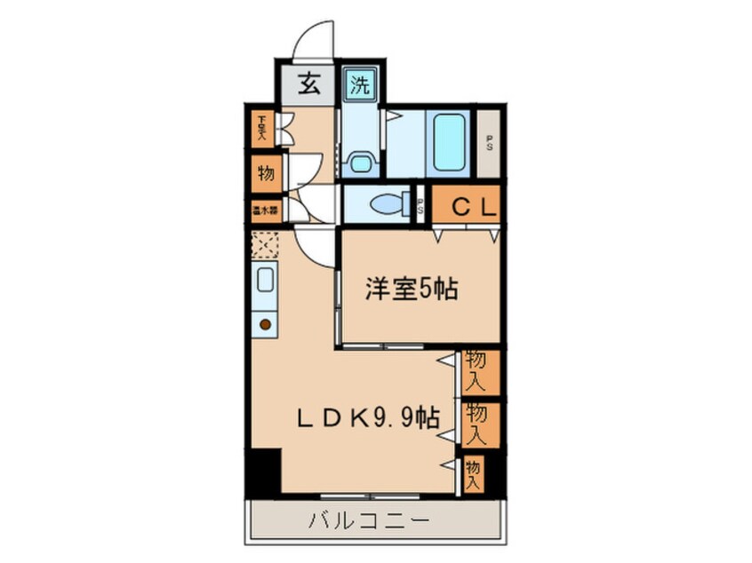 間取図 プレステ－ジ千種