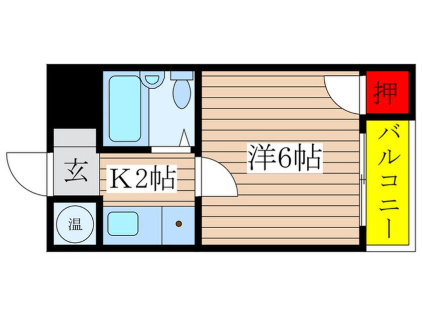 間取図 コ－プサンデン