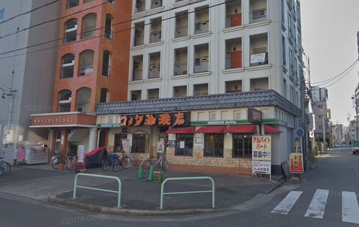 コメダ珈琲店　新栄店(カフェ)まで197m パレスＴ新栄