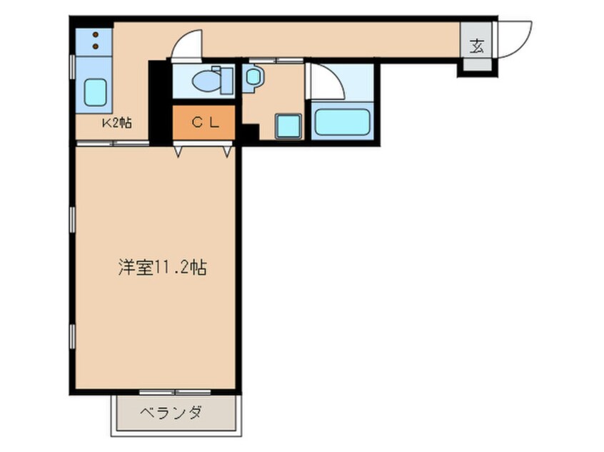 間取図 クオリア若宮町