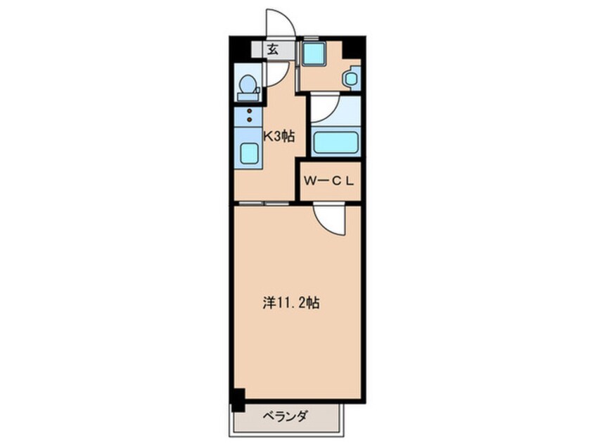 間取図 クオリア若宮町