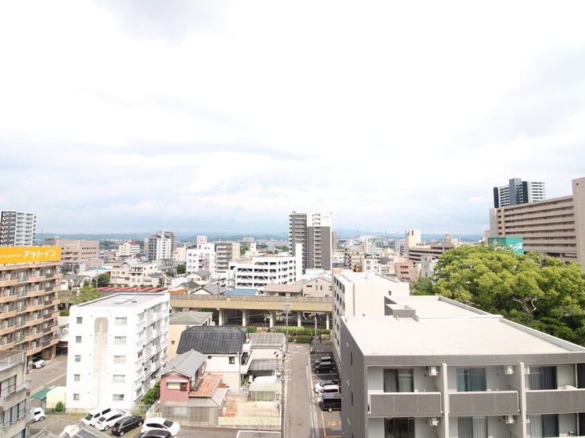 室内からの展望 クオリア若宮町