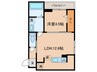 仮）Flegley 1LDKの間取り