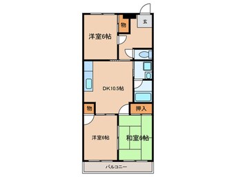 間取図 マンション和楽