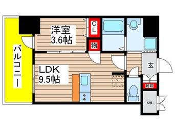 間取図 スプランディッド大須門前町