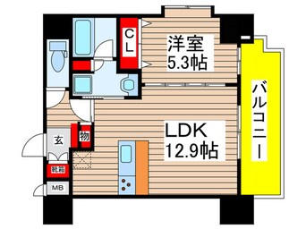 間取図 スプランディッド大須門前町