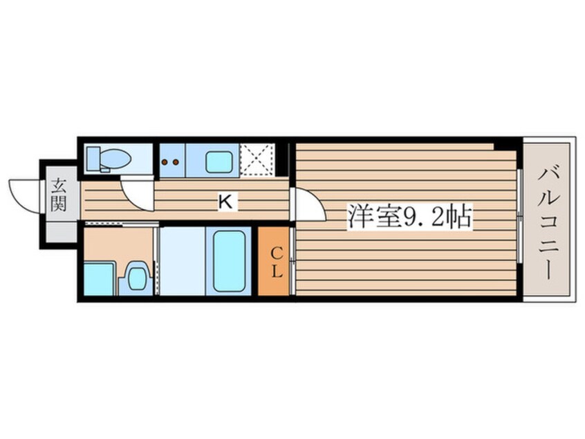 間取図 アールグラン瑞穂