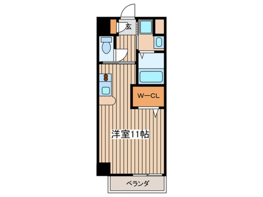 間取図 カルティエ　アラタマ