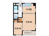 今池七福ビル 2Kの間取り
