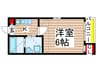 Ｃａｐｉｔａｌ Ｈｉｌｌｓ Ｉ 1Kの間取り
