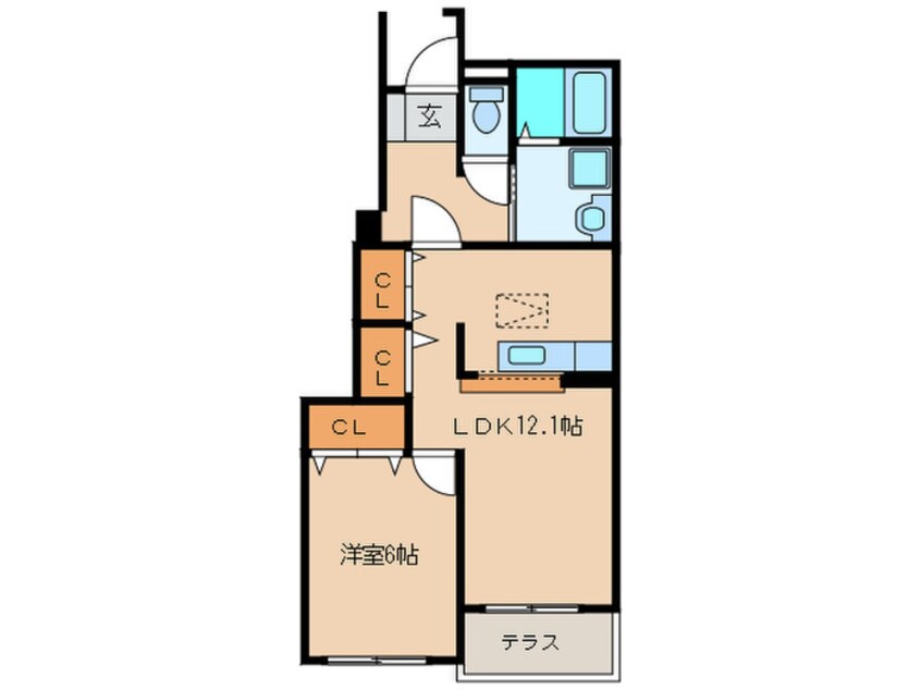 間取図 ＩＮＵＩ３６Ｂ