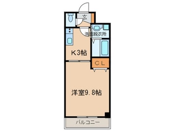 間取図 グリ－ン春里