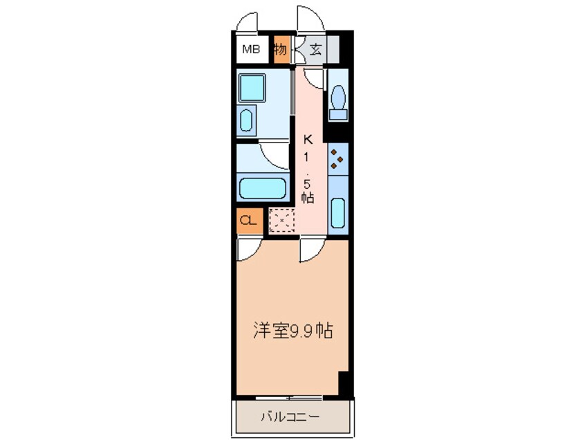 間取図 スタジオスクエア大須