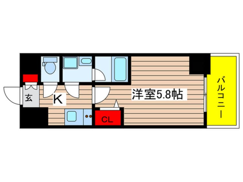 間取図 ディアレイシャス泉