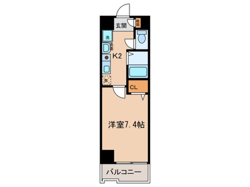 間取図 グランダ　リュ－ル