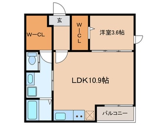 間取図 ilusion中村日赤