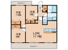 レオーノ一社 3LDKの間取り
