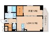 ＧＲＡＮ ＤＵＫＥ黒川 1LDKの間取り