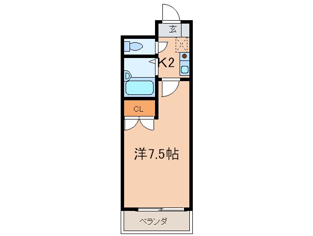 間取り図 セントラルハイツ香呑