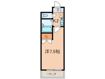 間取図 セントラルハイツ香呑